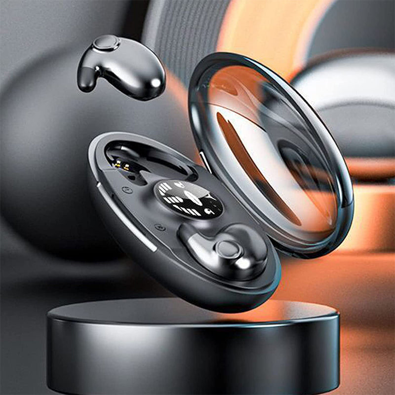 Invisible Sleep Wireless Earbuds — IPX5 Waterproof, Ergonomic Low-Profile Design