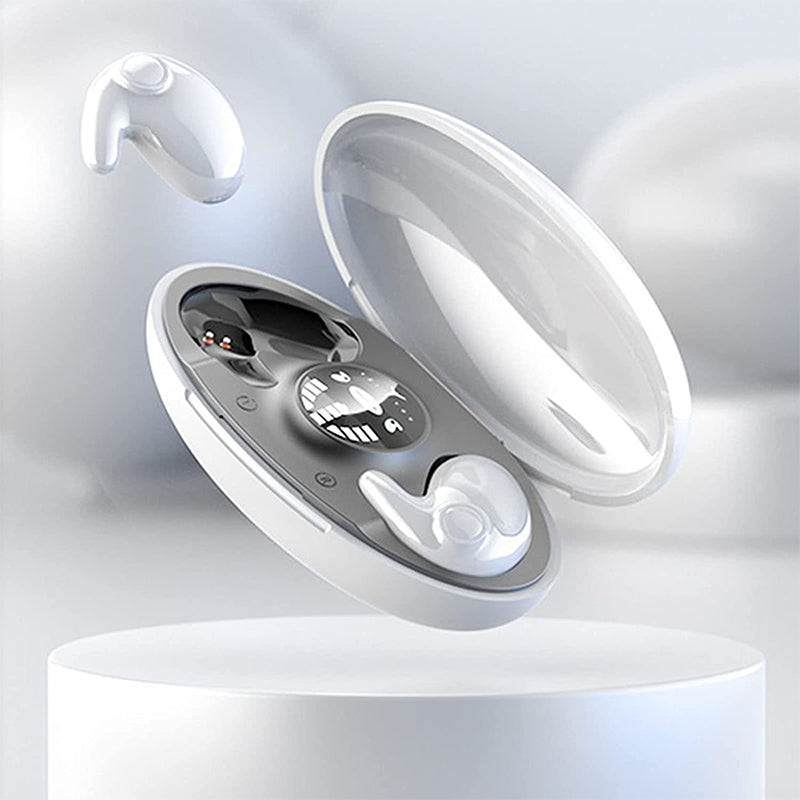 Invisible Sleep Wireless Earbuds — IPX5 Waterproof, Ergonomic Low-Profile Design