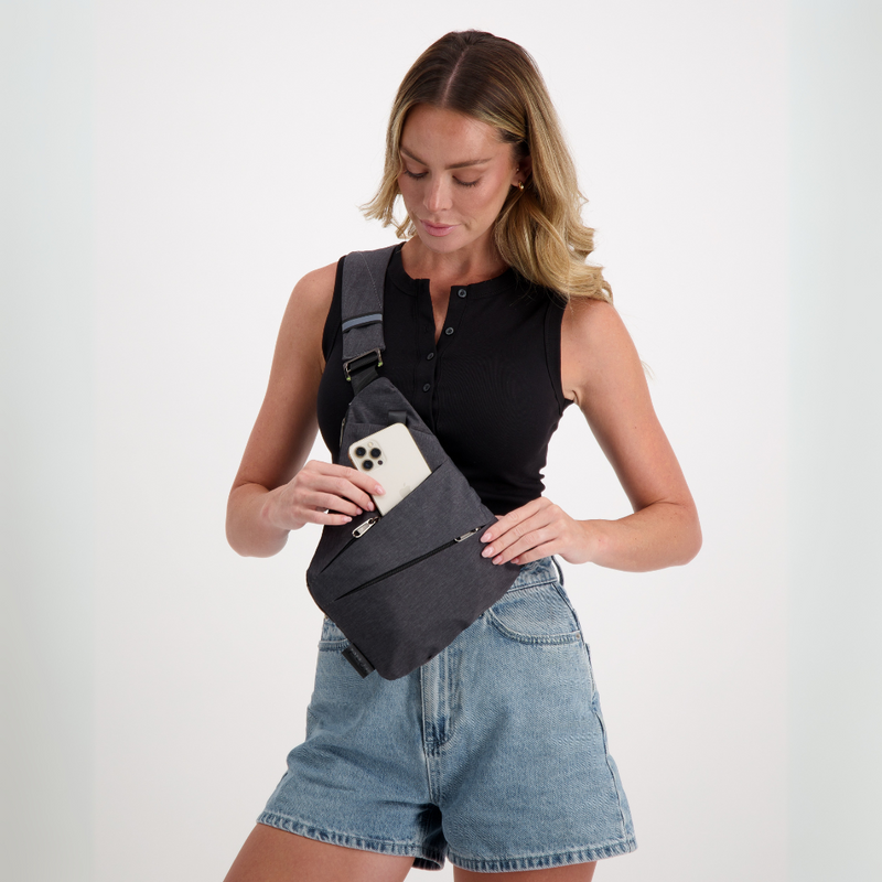 ZenGuard Anti-Theft Crossbody Bag — RFID-Blocking, Hidden Storage - Desfino
