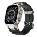 Bracelete de silicone para Apple Watch ArloGear — Estilo inspirado na mecânica - Desfino