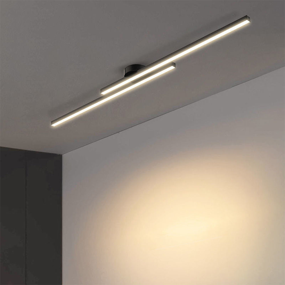 Astrella 铝制 LED 半吸顶灯 — 4 cm 超薄外形 - Desfino
