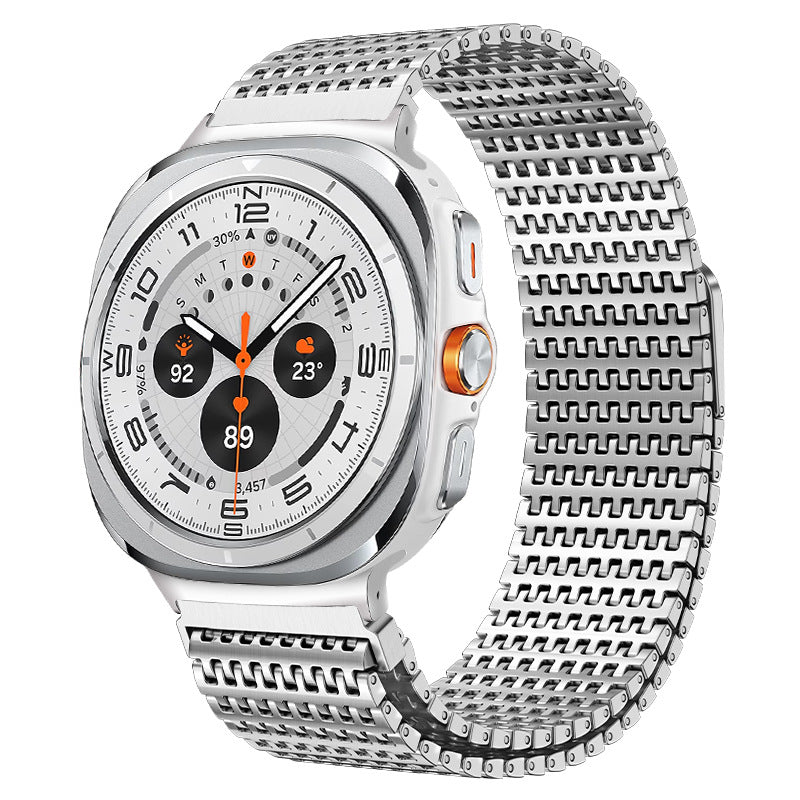 Magnetický řemínek Kovara z nerezové oceli, Samsung Watch Ultra 130–230 mm - Desfino