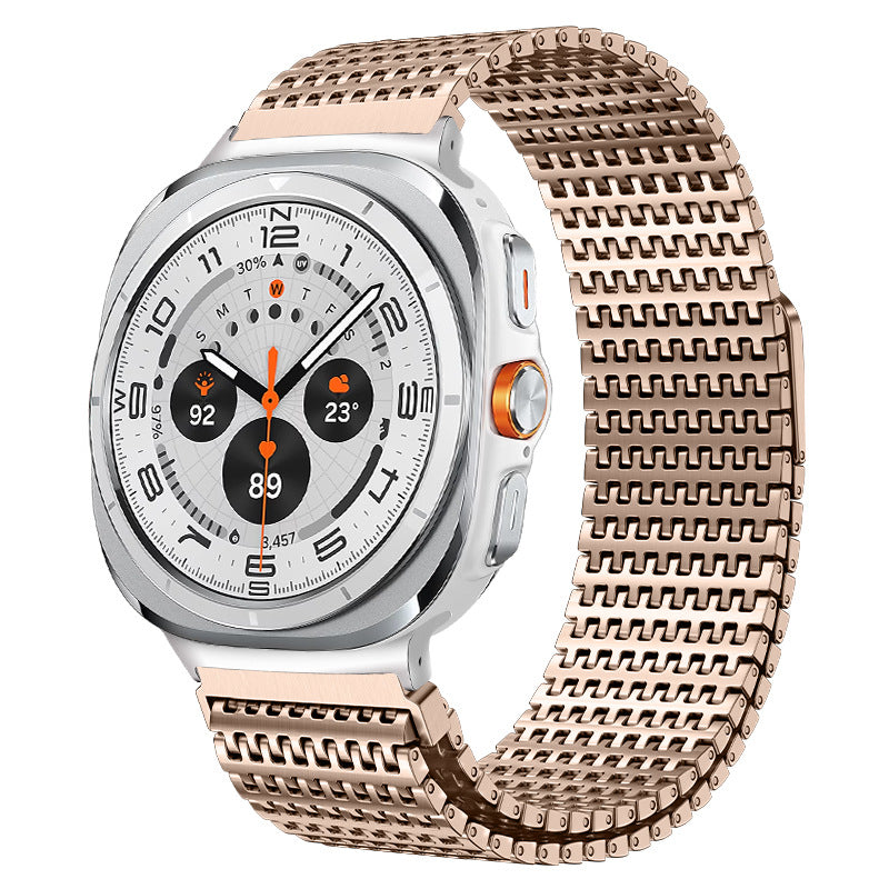Magnetický řemínek Kovara z nerezové oceli, Samsung Watch Ultra 130–230 mm - Desfino