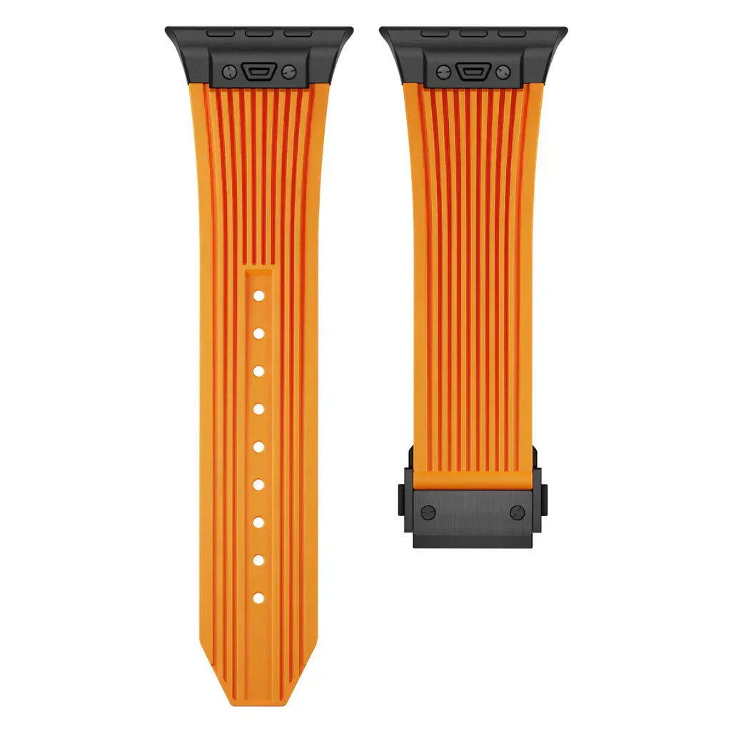 AstraFlex-silikonerem til Apple Watch 42–49mm-modeller - Desfino