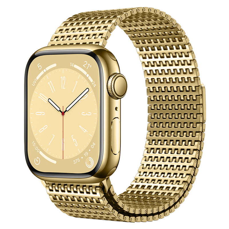 Vellaro mágneses Apple Watch-szíj — rozsdamentes acél, 130–230 mm - Desfino