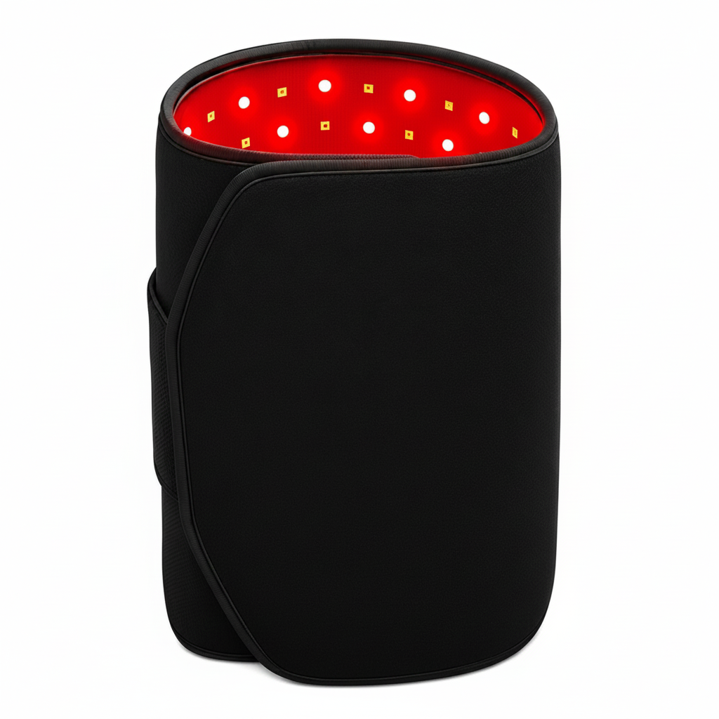 Rødt og nær-infrarødt lysterapipanel — 250 LED'er, 30W, 5 varmeindstillinger - Desfino
