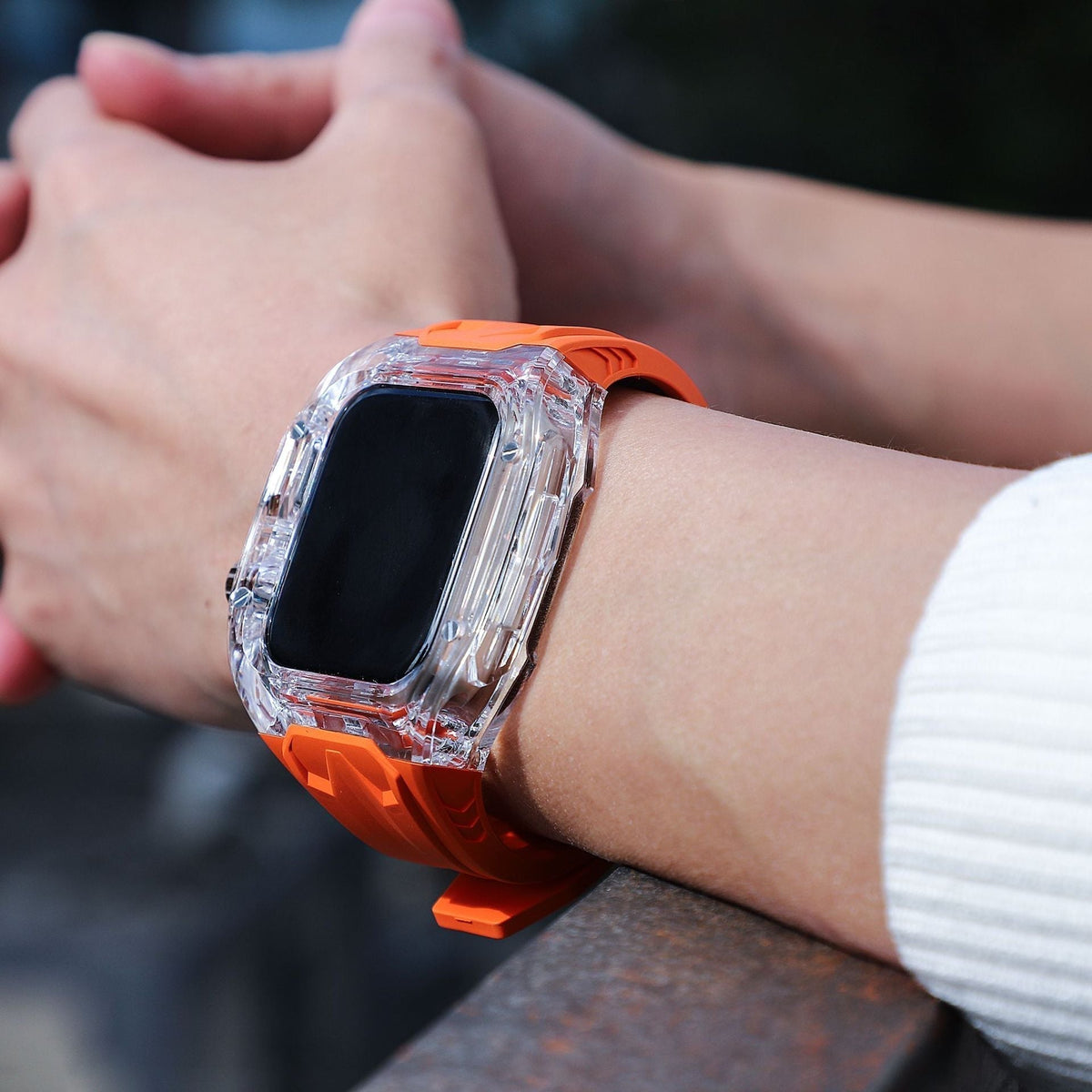 Pouzdro Glacia Series pro Apple Watch — ochrana proti poškrábání a nárazům - Desfino