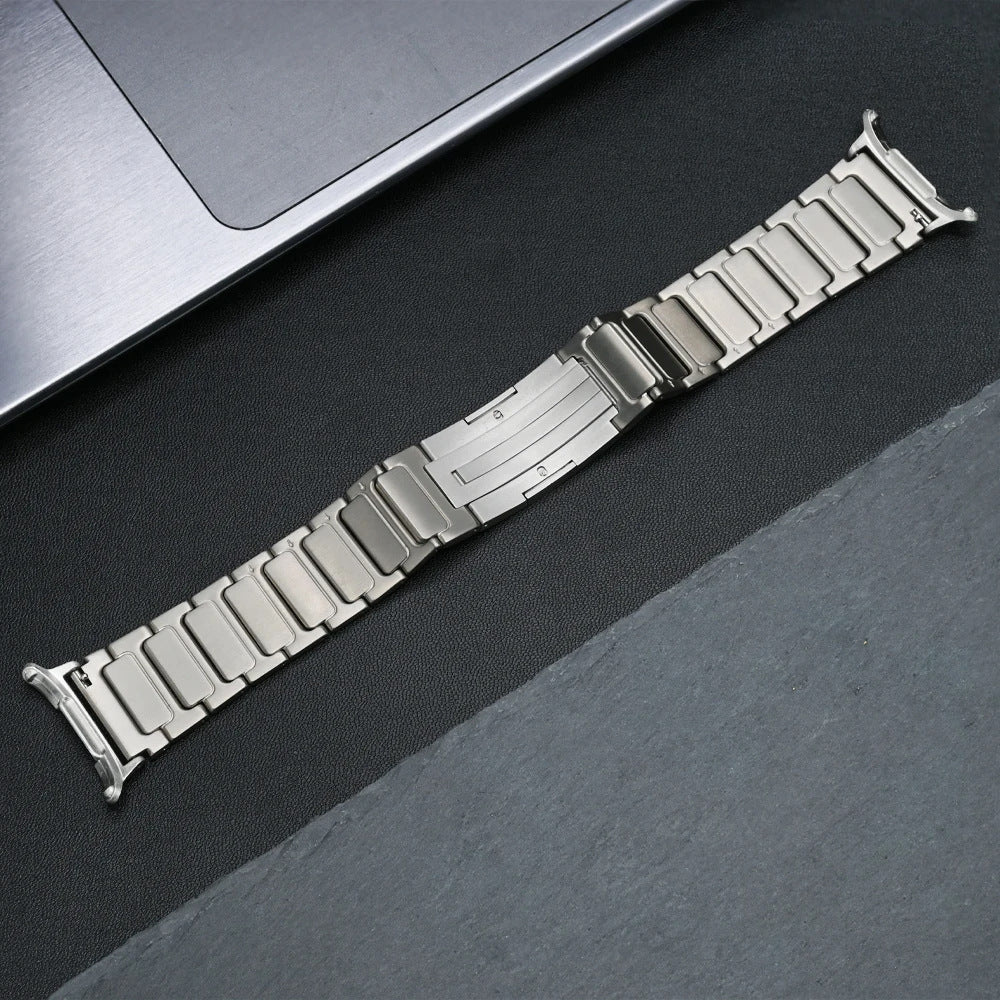 Arvella Titanium Samsung Watch 7 Ultra Strap — 70 g DLC, 140–230 mm - Desfino