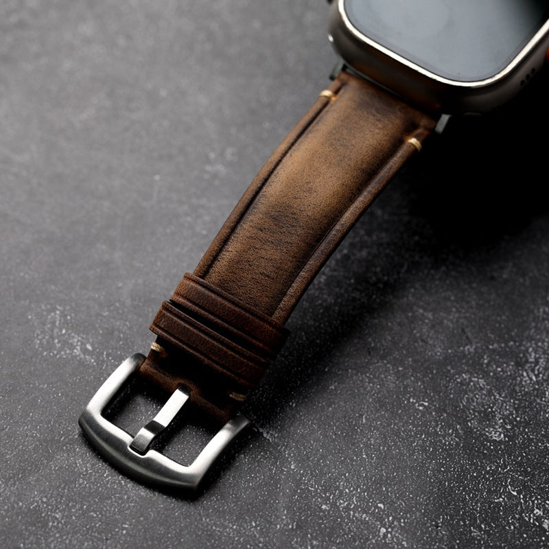 Vellaro handgefertigtes italienisches Lederarmband für die Apple Watch - Desfino
