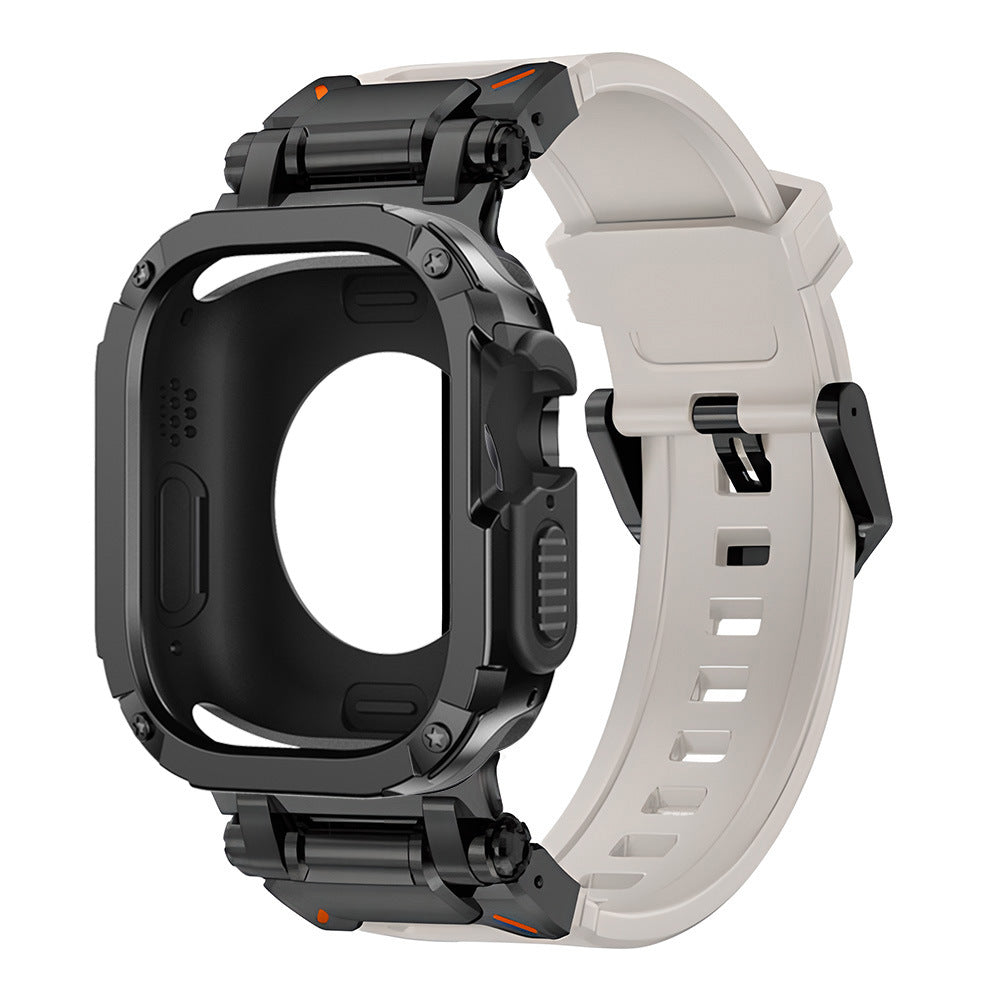 RavenTac Apple Watch 表壳/表带套装 - 战术氟橡胶，TPU/PC - Desfino