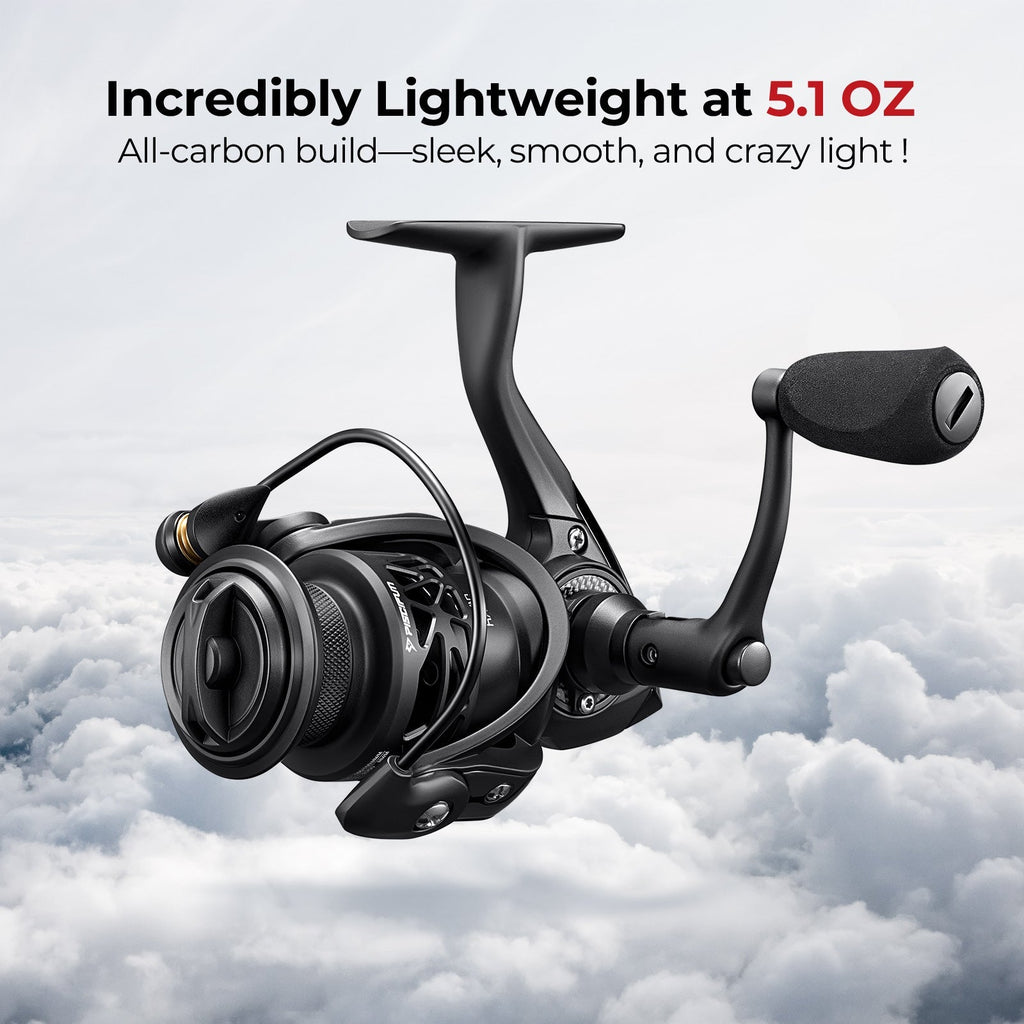 Piscifun Carbon X Spinning Reel — Lightweight 5.1-Ounce Design - Desfino
