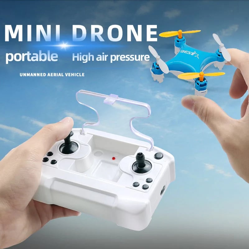 Mini drone acrobatico RC - Mantenimento automatico della quota, capriole a 360°, decollo con un tocco - Desfino