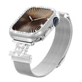 Marisette Milanese-armbånd i rustfritt stål til Apple Watch — Magnetisk lukking - Desfino