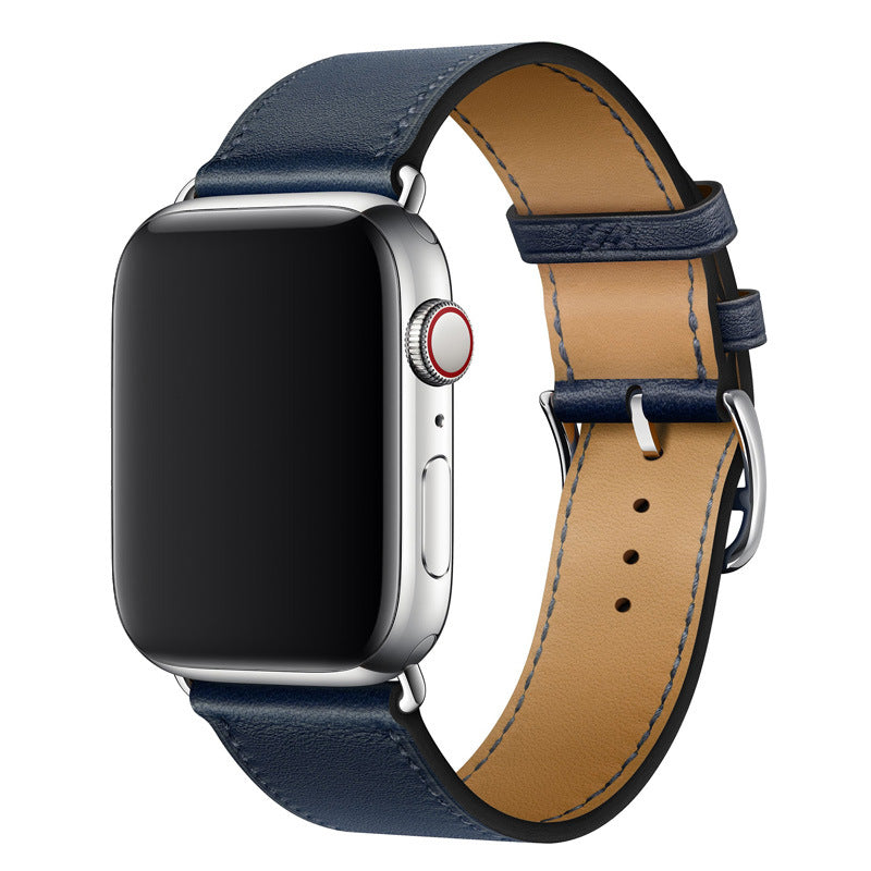 Marvelle aito nahkaranneke Apple Watchille — sopii 220 mm:n ranteisiin - Desfino