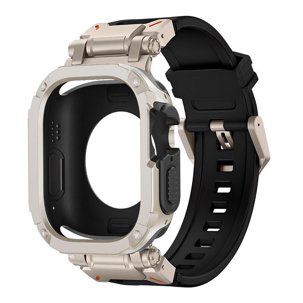 RavenTac Apple Watch 表壳/表带套装 - 战术氟橡胶，TPU/PC - Desfino