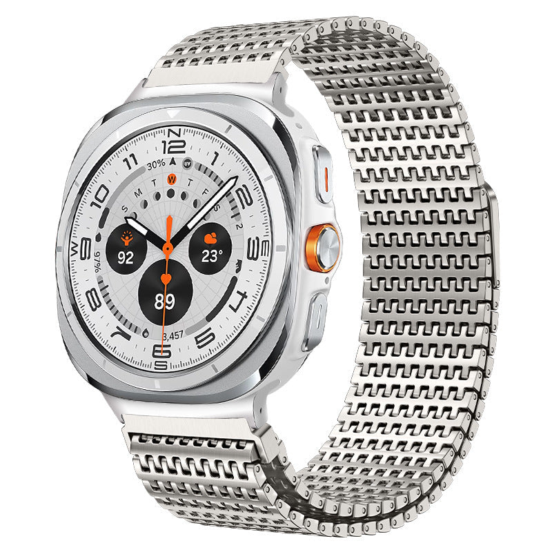 Magnetický řemínek Kovara z nerezové oceli, Samsung Watch Ultra 130–230 mm - Desfino