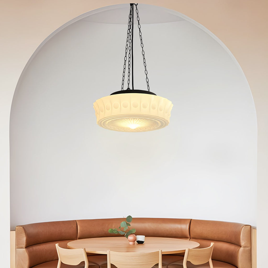 Hailie Vintage French Dome Pendant Light for Living Room | Desfino