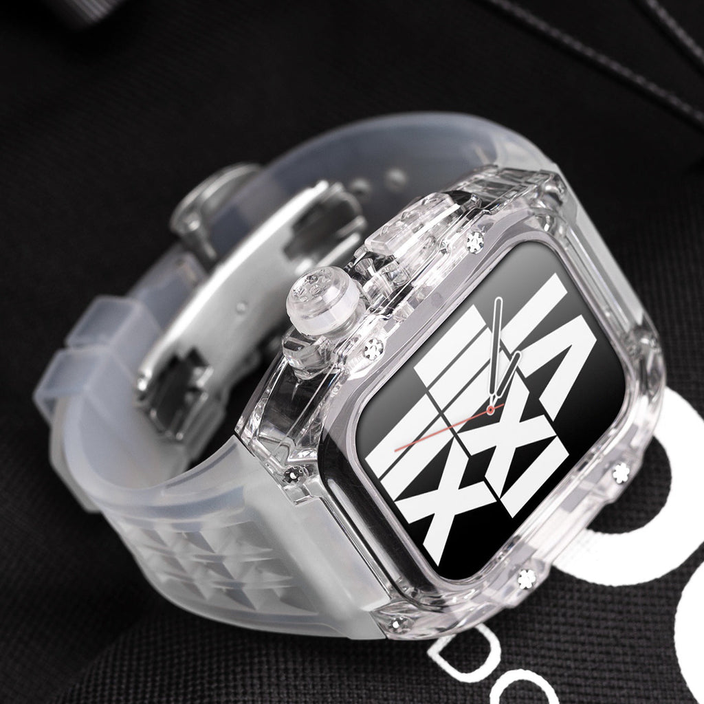 ArcticFlex-skydd till Apple Watch och armband i fluorgummi - Desfino