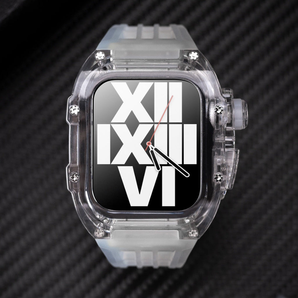 ArcticFlex-skydd till Apple Watch och armband i fluorgummi - Desfino