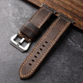 Apple-Watch-Armband — Vollnarben-Rindsleder, Edelstahlschnalle - Desfino