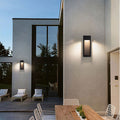 Aureto geometrische Außenwandleuchte - modern, wasserdicht, IP65 | Desfino