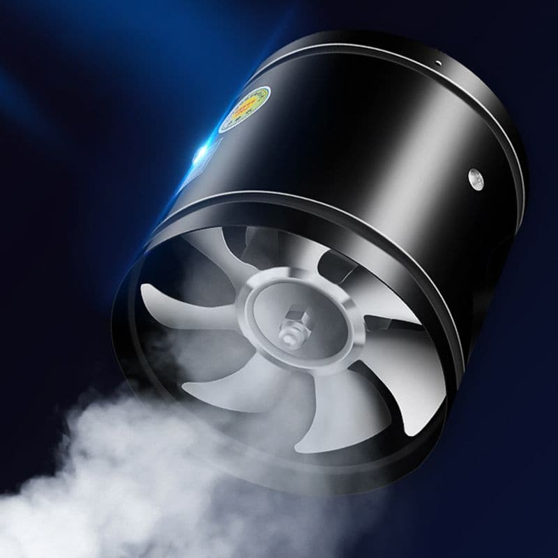Virelle tichý odsávací ventilátor — uzavřený měděný motor, pachy a kouř - Desfino