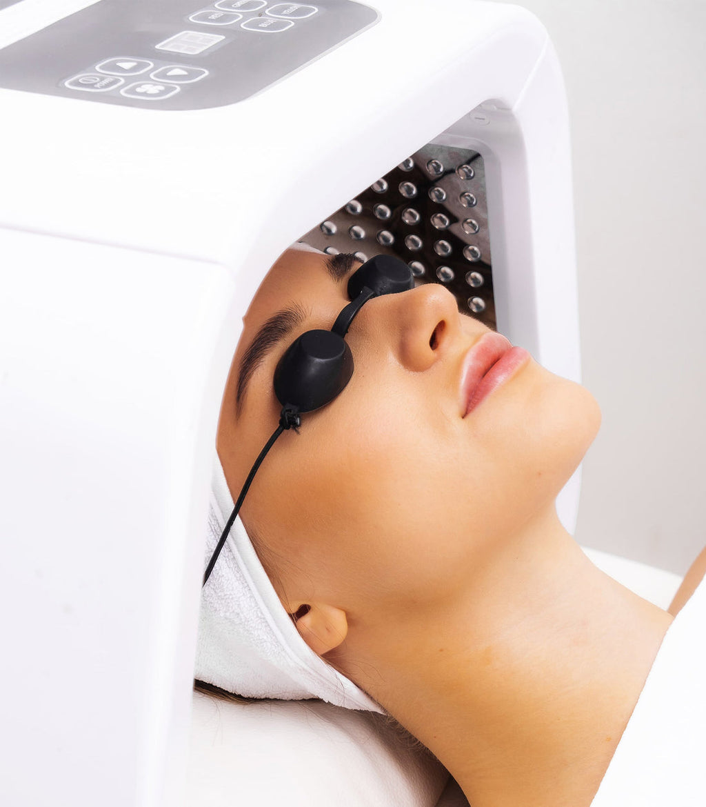 AstraGlow 7-Color LED Light Therapy Device for Radiant Skin - Desfino