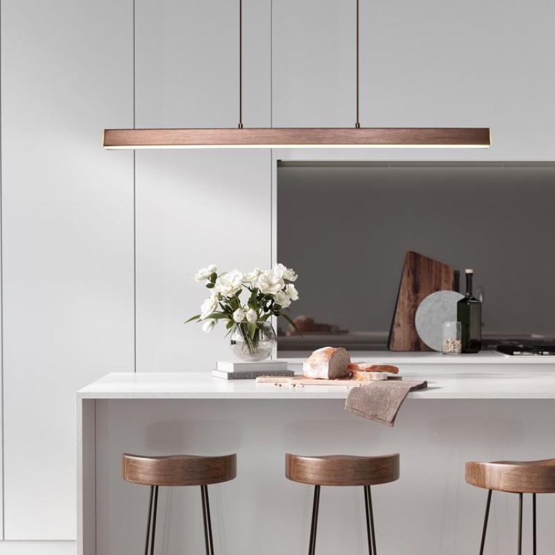 Averin Adjustable Height Industrial LED Pendant Light | Desfino