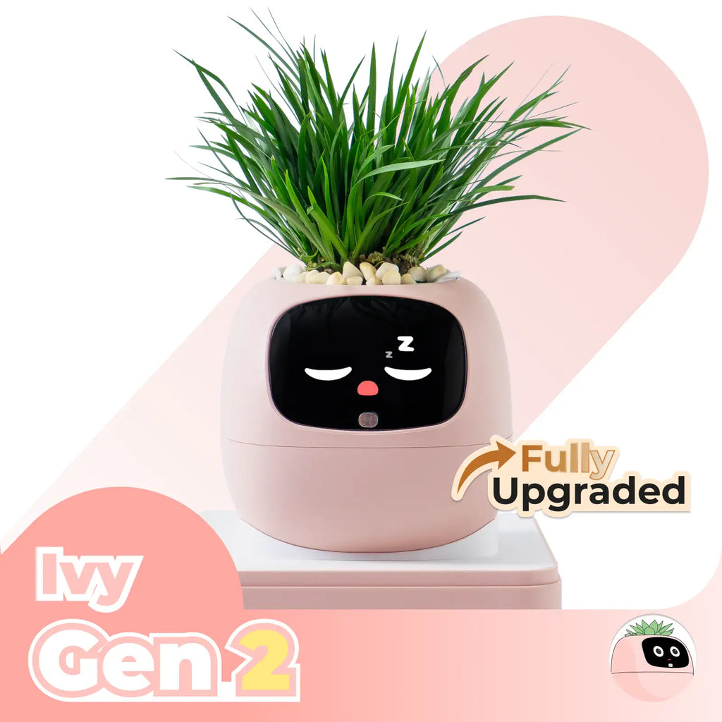 Ivy Gen 2 slim plantenh overloaddier voor op het bureau — meer dan 70 geanimeerde uitdrukkingen - Desfino