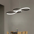 36 W LED-pendellampa i aluminium — 75 cm lång, 23 cm bred - Desfino