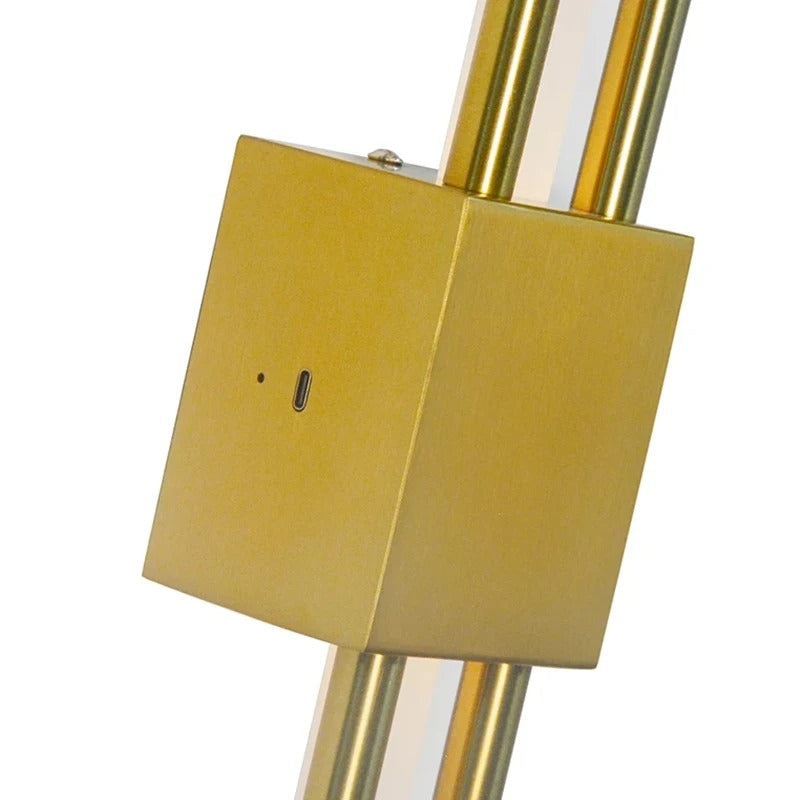 Bezdrátové nástěnné LED svítidlo AstraBeam — dobíjení přes USB, teplé světlo - Desfino