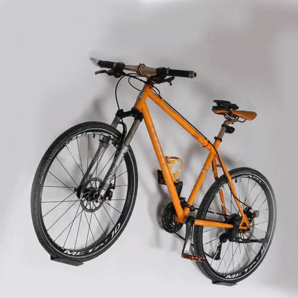 Poziomy ścienny stojak na rower — oszczędność miejsca - Desfino