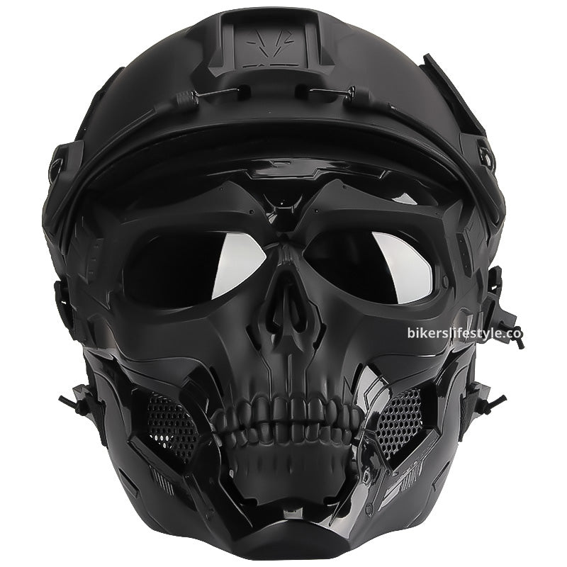 Ghost Skull Heavy-Duty Protective Mask — Impact-Resistant Design