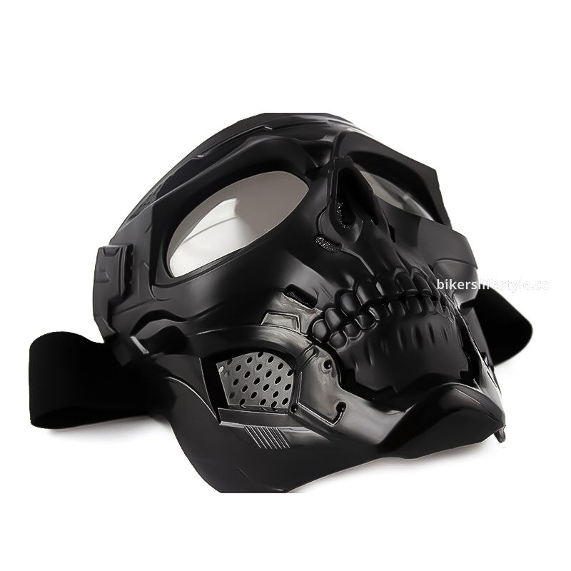 Ghost Skull Heavy-Duty Protective Mask — Impact-Resistant Design