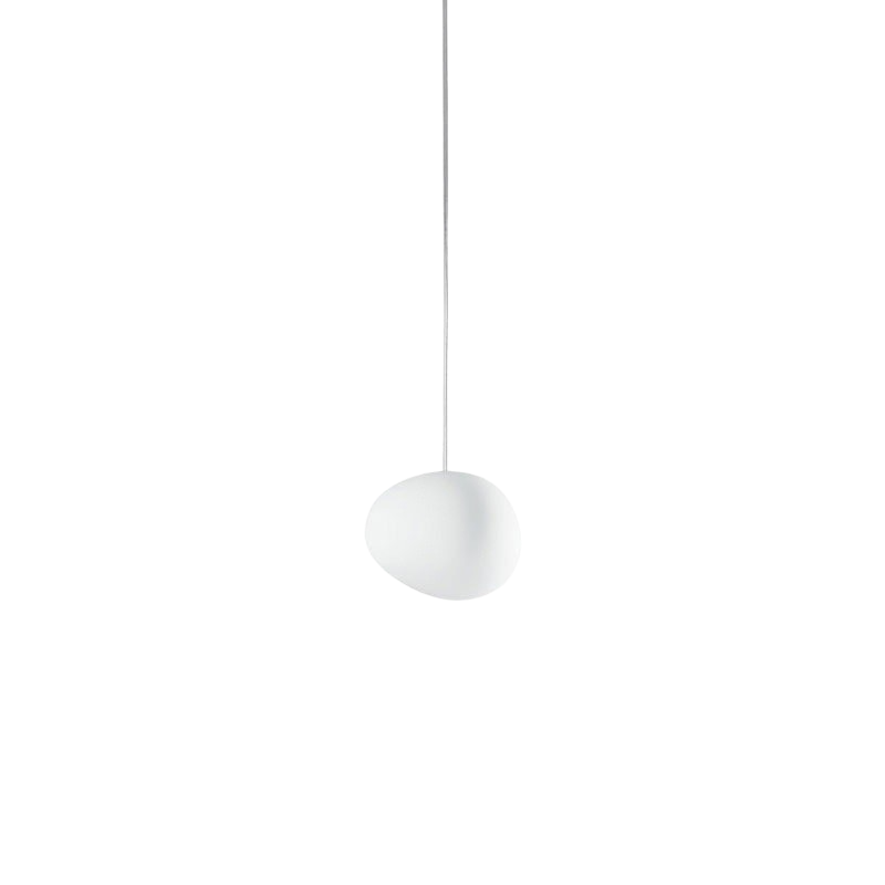 Suspension en verre soufflé à la main LumaVerde — Forme organique sculpturale - Desfino