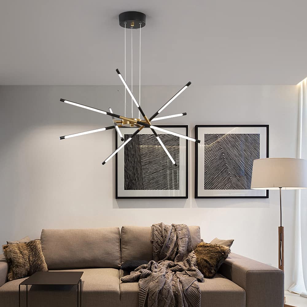 Nowoczesna lampa wisząca LED NovaLume — oświetlenie pomieszczeń 5㎡–10㎡ - Desfino