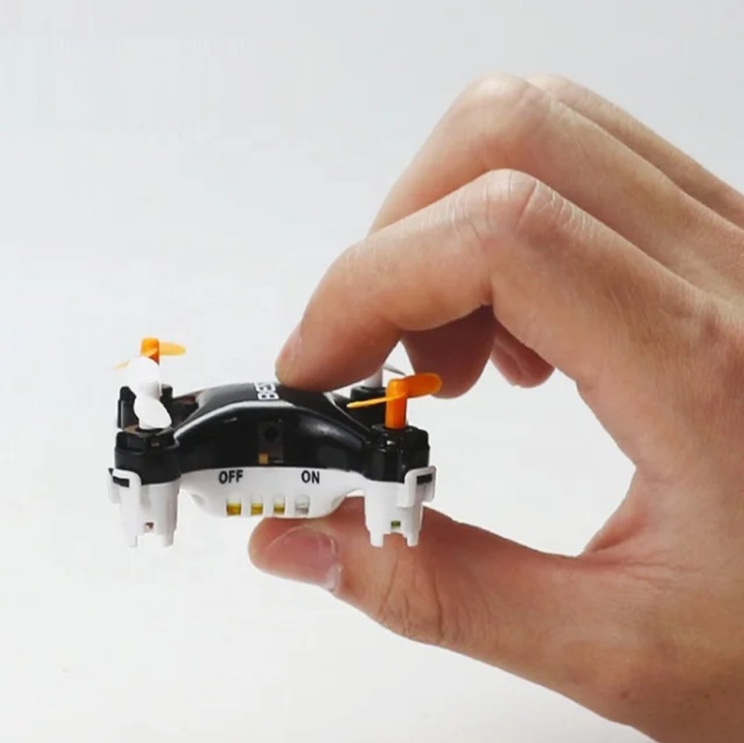 Mini drone acrobatico RC - Mantenimento automatico della quota, capriole a 360°, decollo con un tocco - Desfino