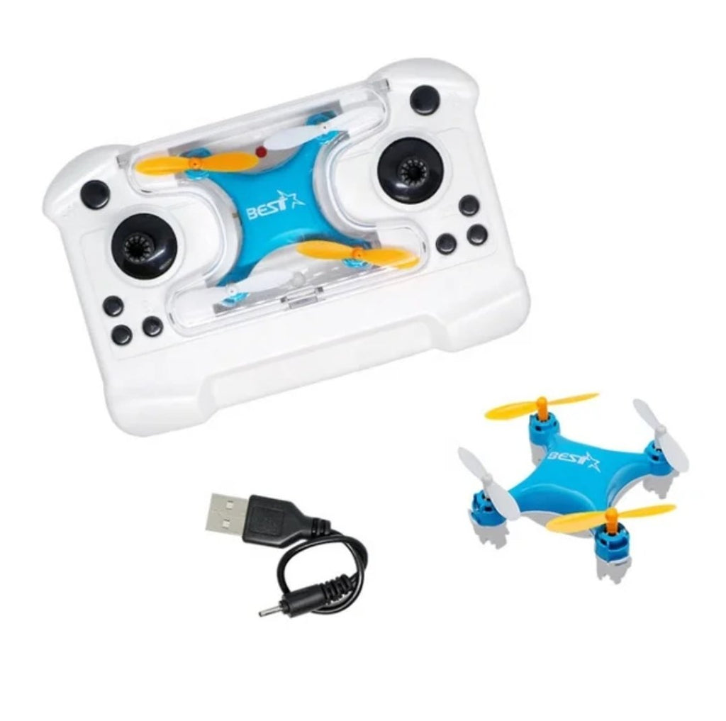 Mini drone acrobatico RC - Mantenimento automatico della quota, capriole a 360°, decollo con un tocco - Desfino