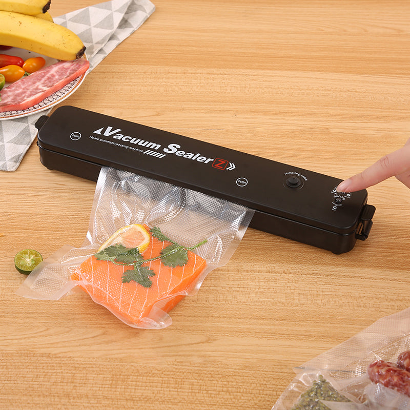 Kompakt 220V-vakuumforseglingsmaskine til mad — EU-, UK- og AU-stik | Desfino