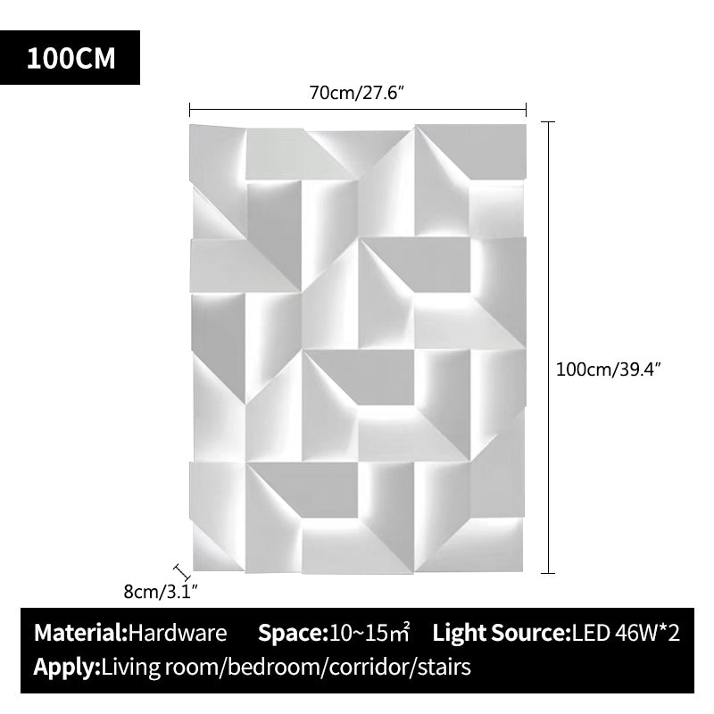 Große Wandleuchte „Shadows“ | Desfino