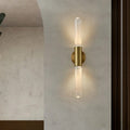 Lyra Glass Pole Lamp — Modern Nordic Floor Lighting Fixture - Desfino