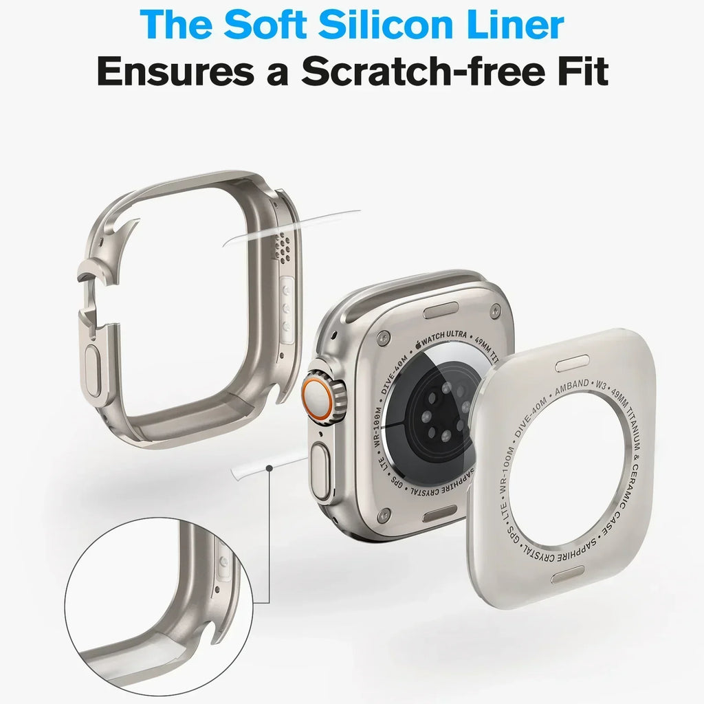 Custodia in lega di alluminio TrailGuard per Apple Watch — Protezione robusta - Desfino