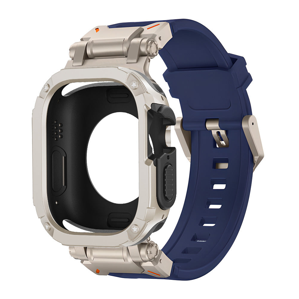 RavenTac Apple Watch 表壳/表带套装 - 战术氟橡胶，TPU/PC - Desfino