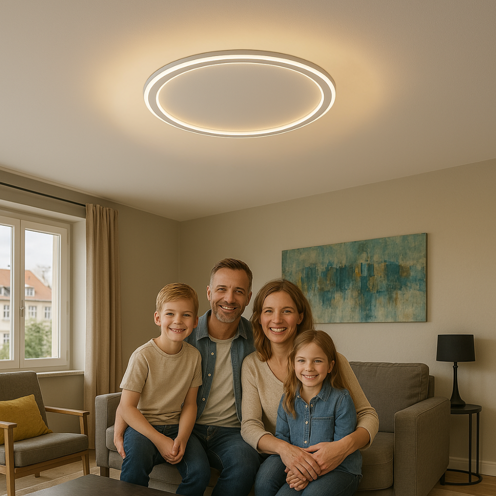 Nordhavn skandinavisk dimbar LED-taklampa — varmvit - Desfino