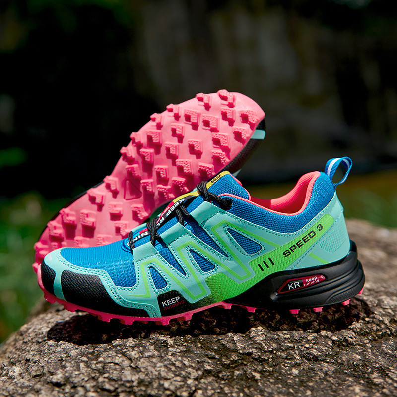 Baskets colorblock pour femme AeroVibe — Mesh léger et respirant - Desfino