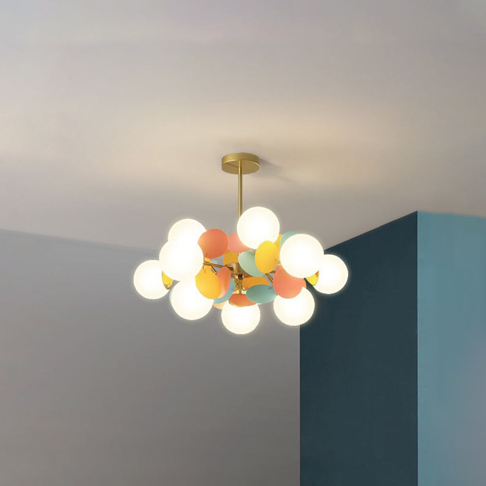Moderní akrylové závěsné LED svítidlo AstraLumen — elegantní provedení - Desfino
