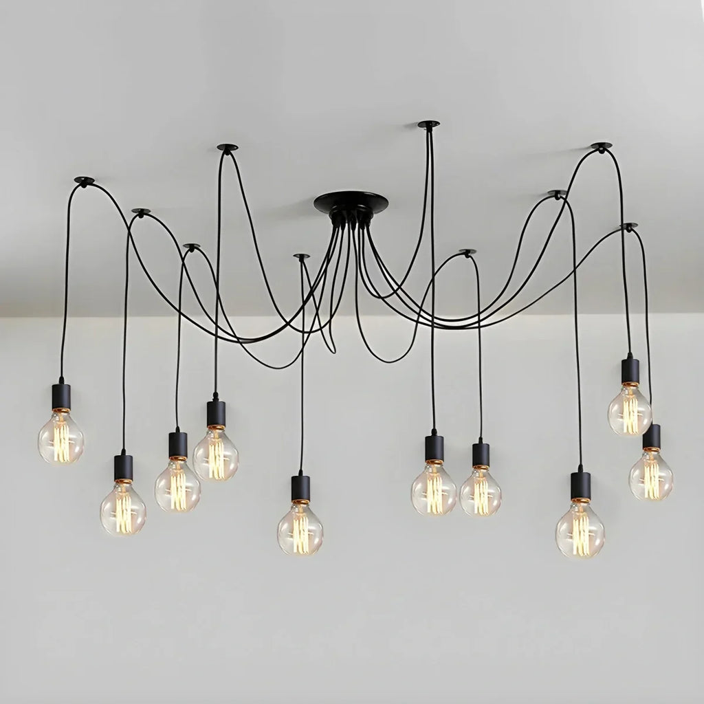 Alfie Vintage Multiple Light Bulbs Chandelier | Desfino