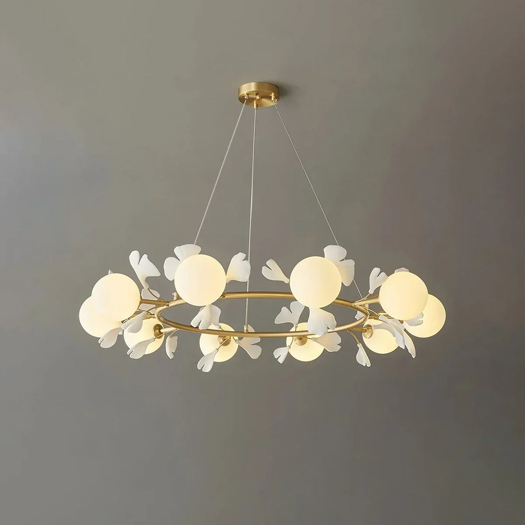 Evander Ginkgo Chandelier for Dining Area | Desfino