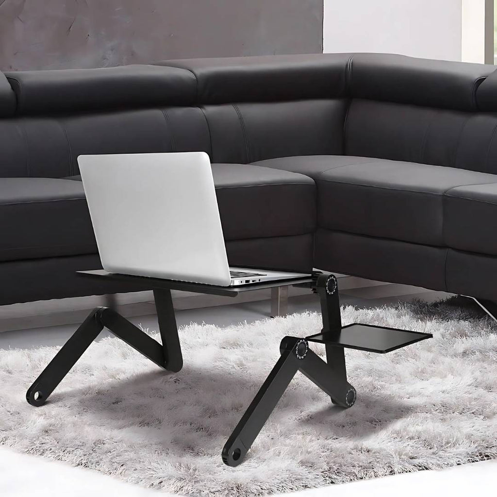 Verstellbarer kühlender Laptopständer — Mauspad, ergonomisches Design | Desfino
