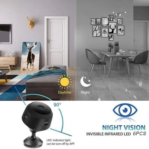 Nextri mini magnetisk trådløst kamera — 1080P HD-fjernvisning via WiFi - Desfino